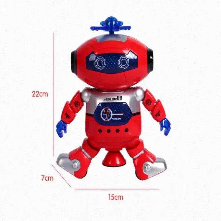 Kids Robot Rotating Dance Toys