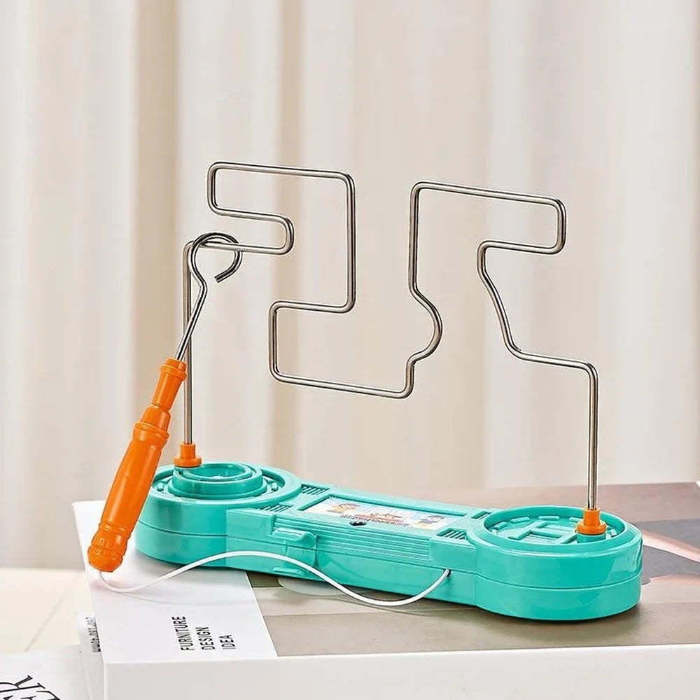 Kids Collision Electric Shock Toy Education Electric Touch Maze Game Party Funny