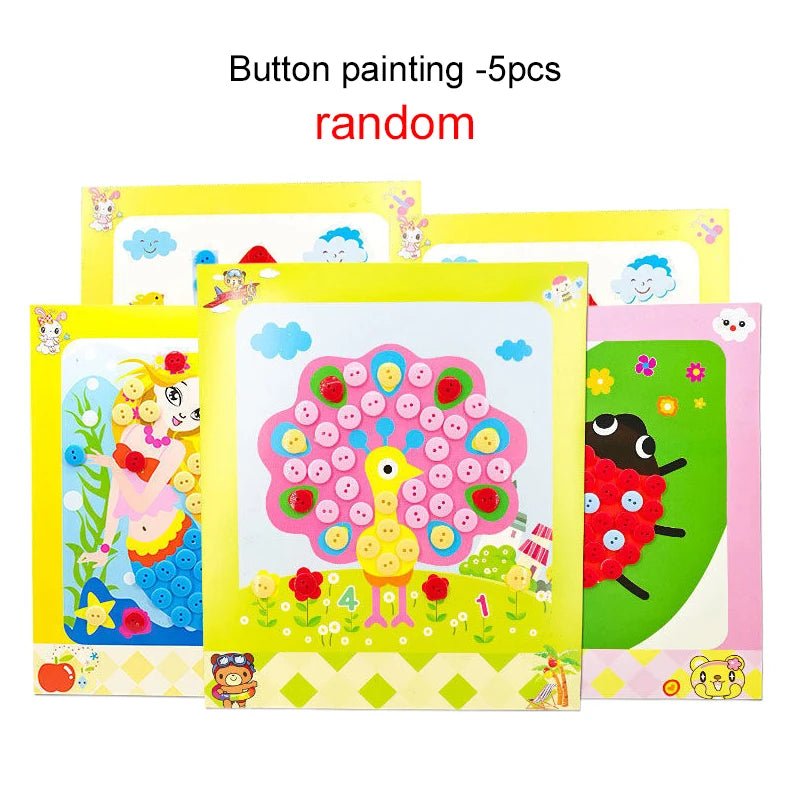 Kids DIY Sticker Craft Toy