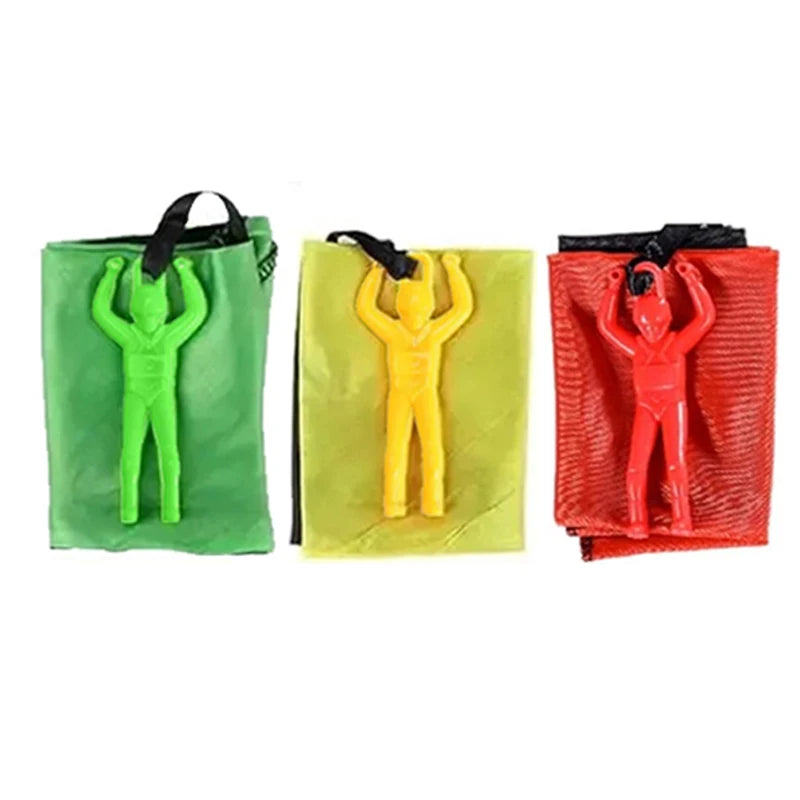Parachute Toys for Kids Tangle Free Outdoor Flying Parachute Men
