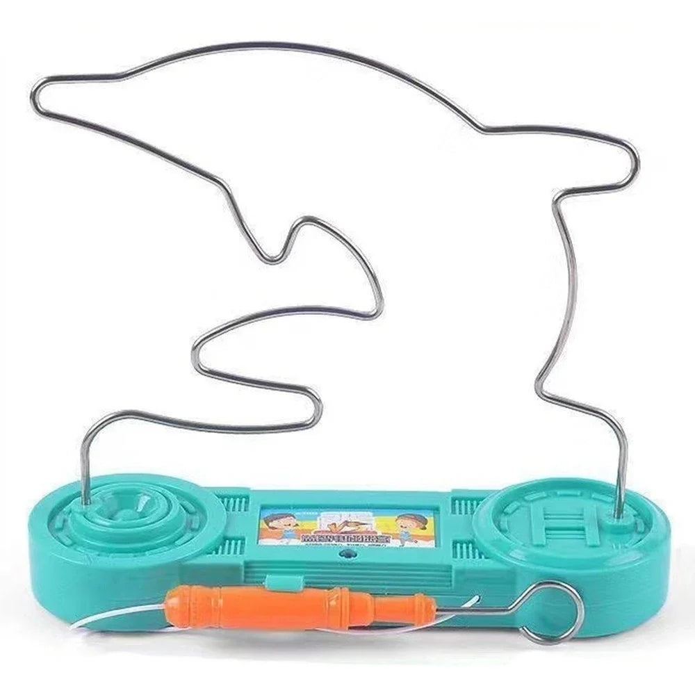 Kids Collision Electric Shock Toy Education Electric Touch Maze Game Party Funny