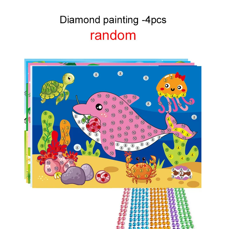 Kids DIY Sticker Craft Toy