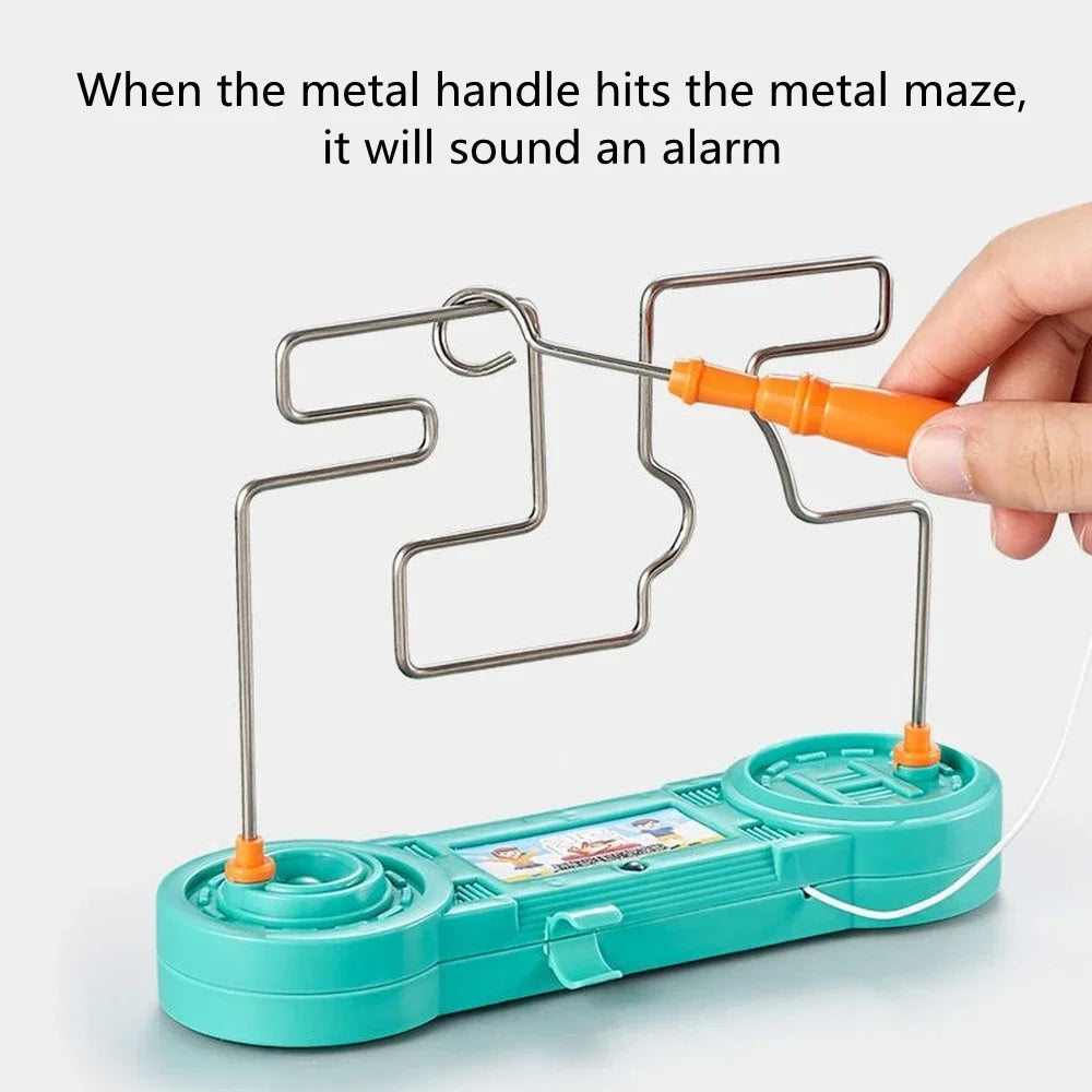 Kids Collision Electric Shock Toy Education Electric Touch Maze Game Party Funny